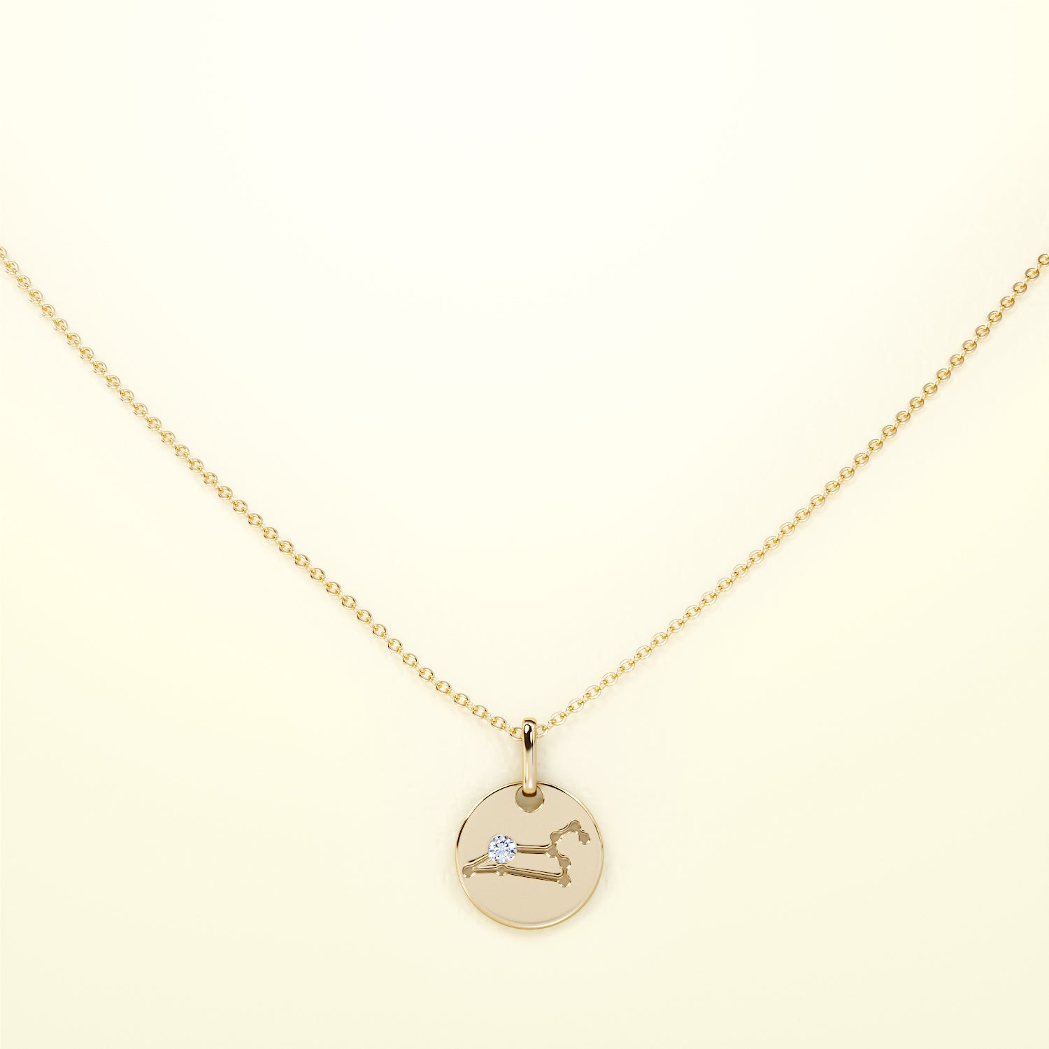 PURE Zodiac Löwe - 14K Gold