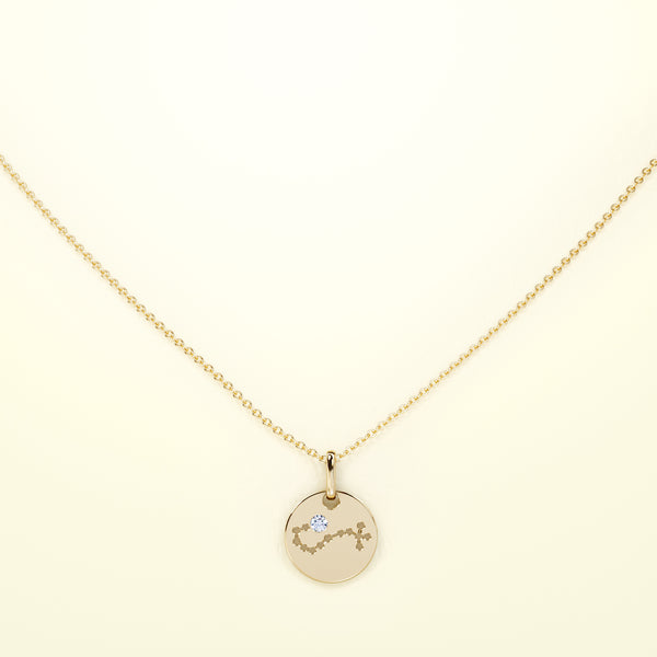 PURE Zodiac Skorpion - 14K Gold