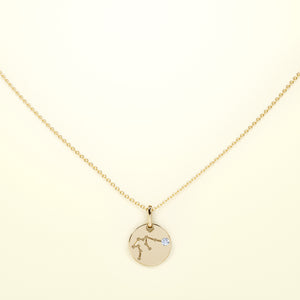 PURE Zodiac Wassermann - 14K Gold